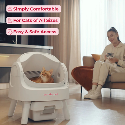 WonderLoo™ - The Self Cleaning Cat Litter Box